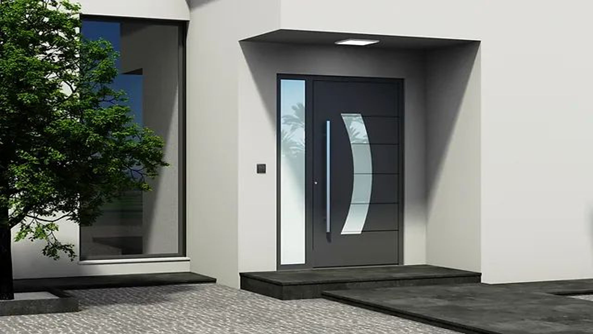 Netdoor Villa Kapısı Pivot Kapı | Kişiye Özel Çelik Kapılar