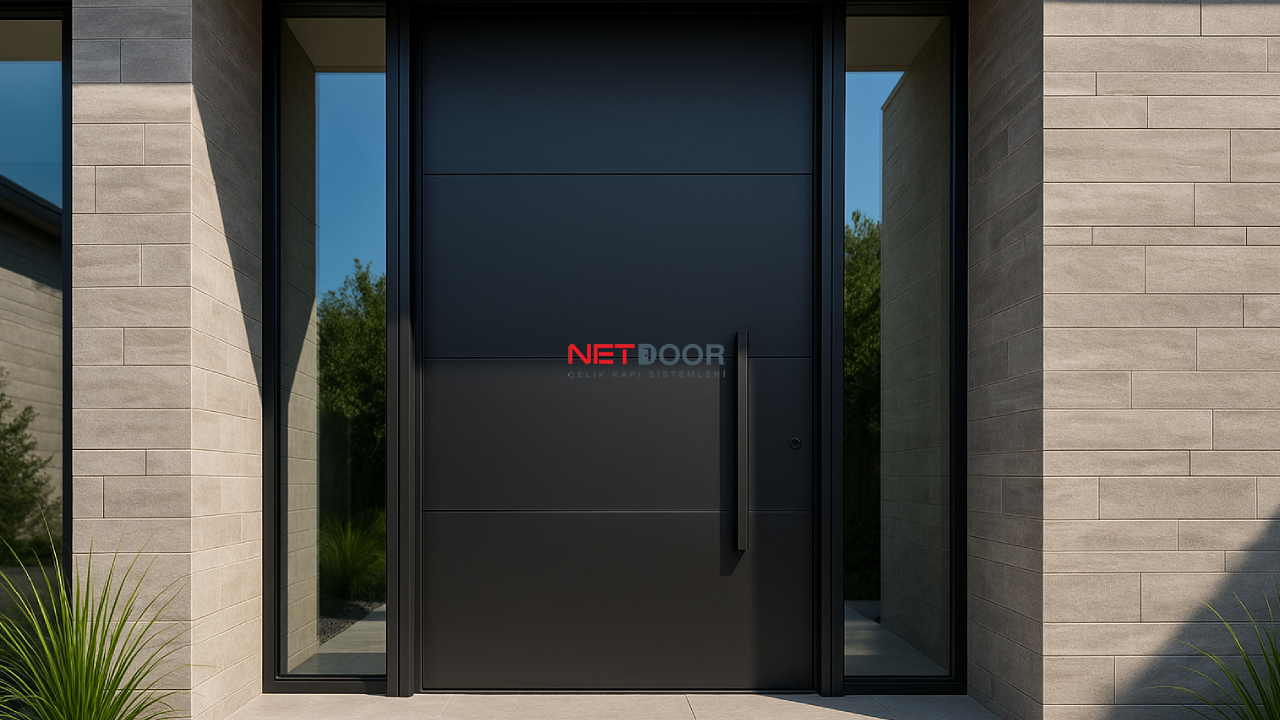 Çekmeköy Villa Giriş Kapısı Modelleri | İstanbul Netdoor Çelik Kapı
